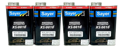 Sayer Removedor Automotriz  Ks-0010.30 4  Litros