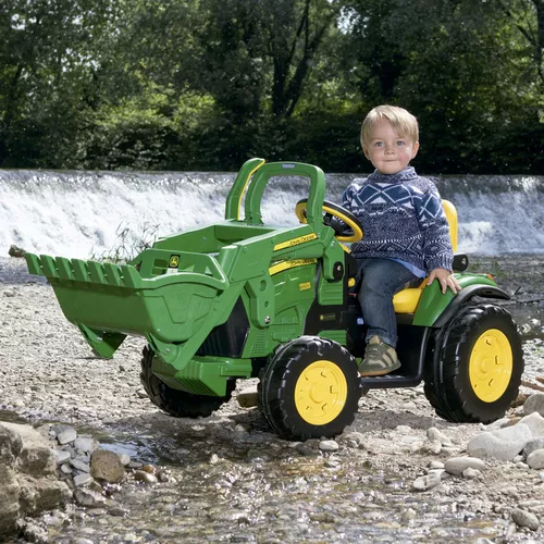 Mini Trator Elétrico Infantil John Deere Ground Force 12V