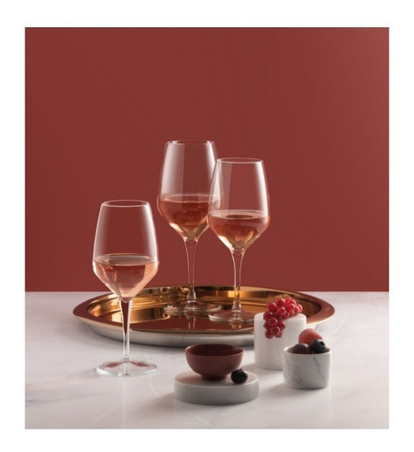 Imagen 7 de 8 de Copa Copon Vaso Vino Set X 6 Vidrio Napa 360 Cc Pasabahce