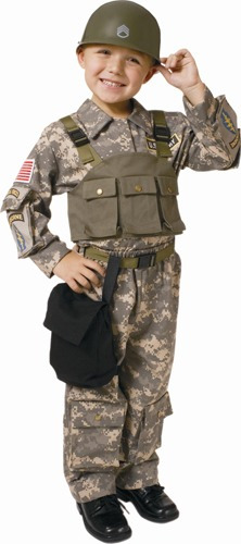 Disfraz Para Niño Soldado De La Marina Fuerzas Especiales