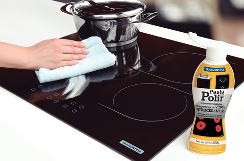 Imagem 2 de 3 de Pasta De Limpeza Para Vidro E Vitrocerâmicas Tramontina 200g