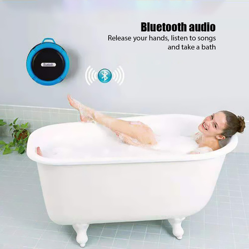 Alto-falante Sem Fio Impermeável Com Áudio Bluetooth Sem Usa