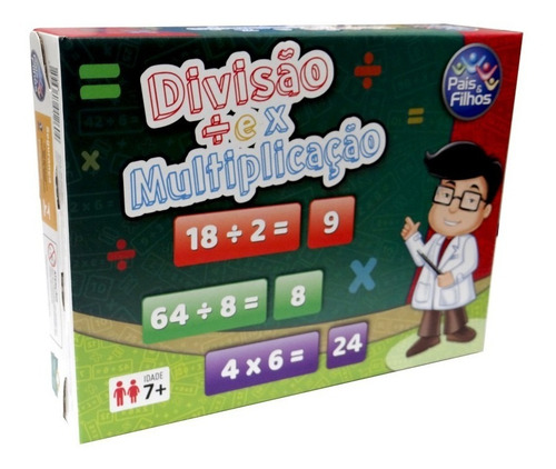 Matemáticas, aprendizaje mediante juegos educativos, división y multiplicación