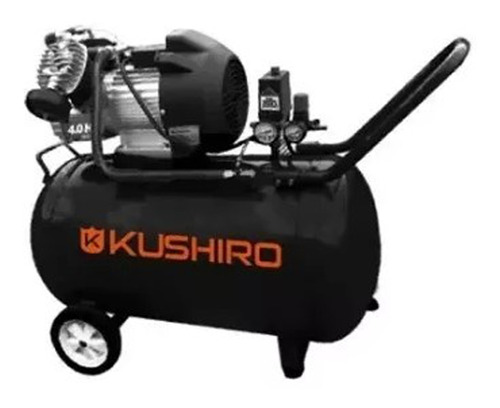 Compresor 100 Litros 4 Hp Bicilindrico K100-4b Kushiro