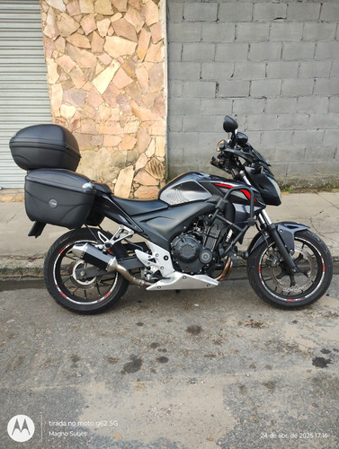 Vendo Minha Honda Cb 500 F 2015. Toda Equipada. Vai Com Tod
