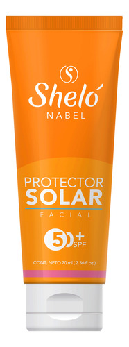 Protector Solar Facial Sheló Nabel Protección Uv 50 Fps 70ml