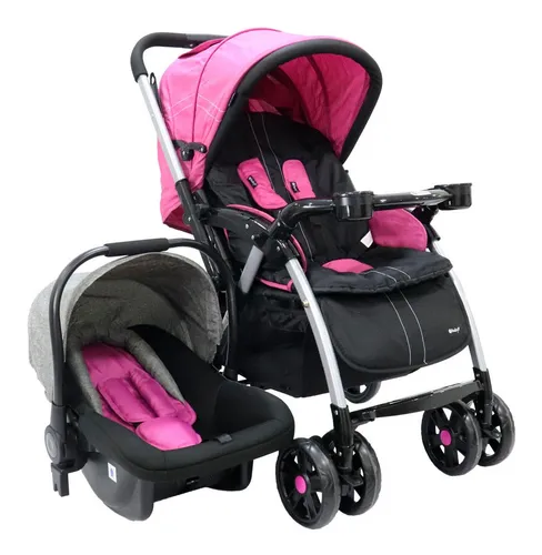 Coche Para Bebe Ebaby Con Porta Bebe Y Silla Para Carro. - $ 710.000