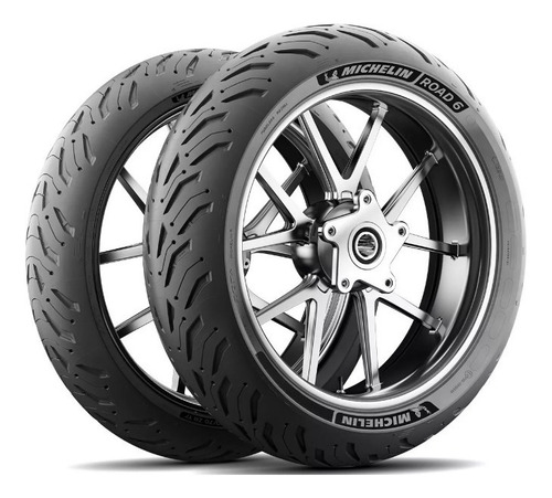 Par Pneu Michelin Road 6 120/70-19 E 170/60-17