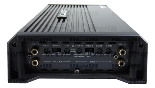 Amplificador Howler 4 Canales Ht 100.4 Fuente Poder Clase Ab