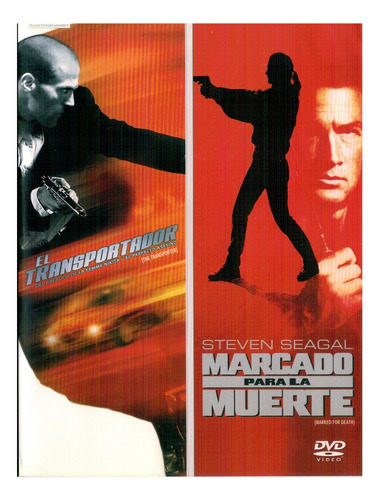 Dvd Marcado Por La Muerte Y El Transportador Ed. 2 Películas