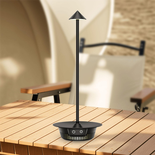 Lámpara De Mesa Recargable Para Iluminación De Dormitorio