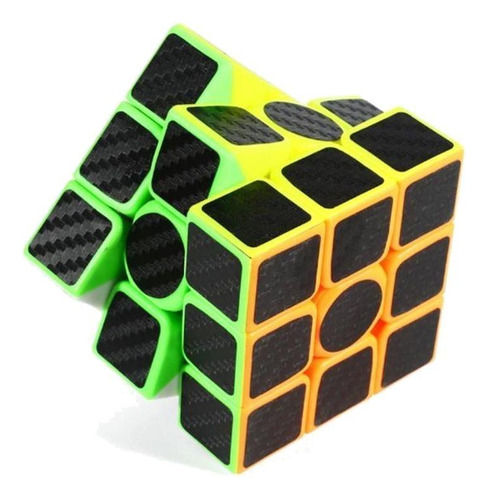 Cubo Mágico Pro 3 Sail W Carbon Profissional 3x3x3 Colorido