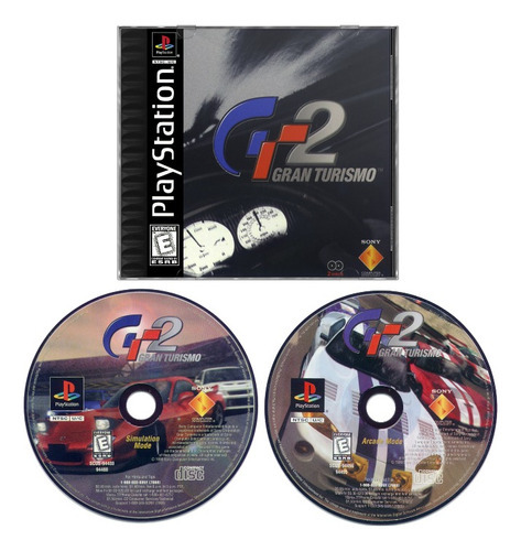 Jogo Cd Gran Turismo 2 Para Playstation 1 Ps1 Psone