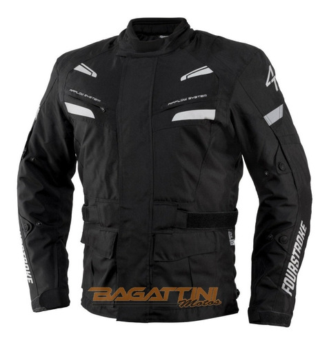 Campera De Cordura Fourstroke All Weather Bagattini Motos