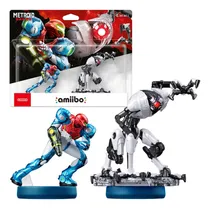 Comprar Amiibo Sammus Y Emmi Metroid Dread Para Nintendo 2 Pack