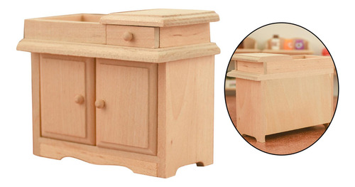 Casa De Muñecas Miniatura Micro Tipo Lavabo Accesorios De