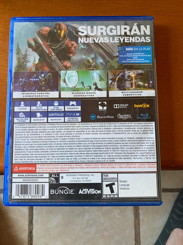 Juego Destiny 2 Ps4 (Usado)
