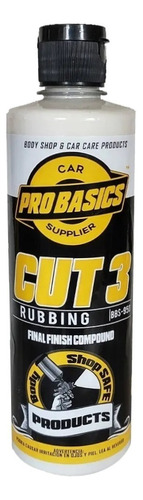 Pro Basics Cut 3 Rubbing Pulimento Abrillantador 250 Ml