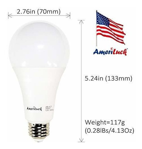 Iluminacion Hogar Ameriluck Bombilla Led Luz Diurna 3