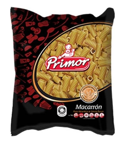  Pasta Macarrones Primor 1kg