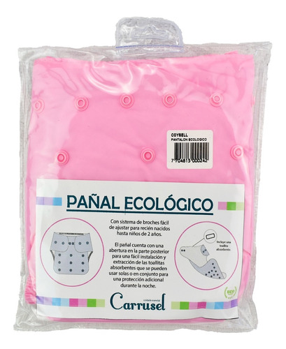 Pañal Ecológico Para Bebé - Unidad a $36900