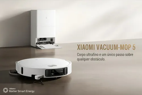 Robô Aspirador Xiaomi Gen 5 Mop Tanque 23000 Pa 2026