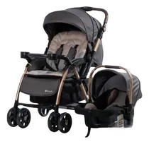 Comprar Coche Cuna Para Bebe Con Portabebe Ebaby Braviar Color Negro Chasis Negro Rojo Azul Rosado