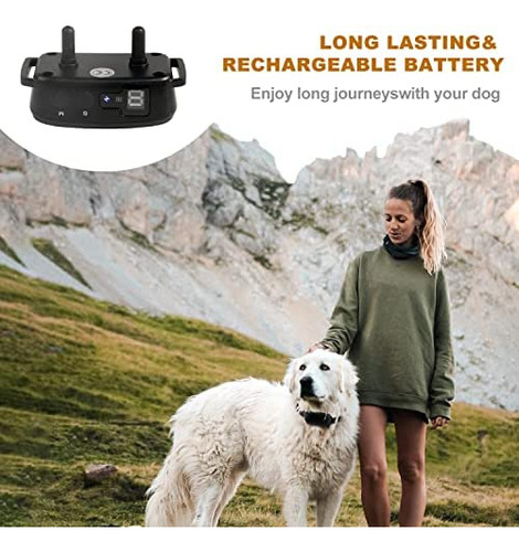 Axhpn Collar Antiladridos Recargable Para Perros Con Vibraci