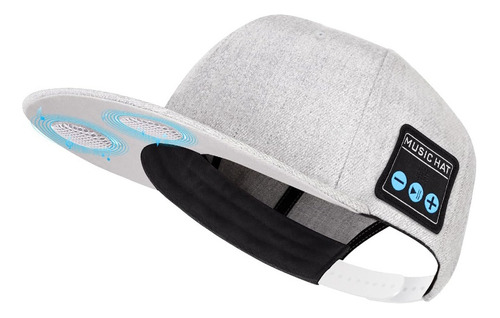 Gorra De Béisbol Deportiva Con Música Bluetooth