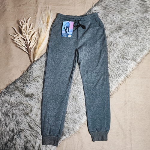 Kit 3 Calças Moletom Forradas Listras Laterais Juvenis Moda