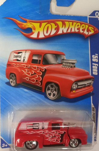 Hot Wheels Ford 56 - F-100 Performance 1:64 - 2009 Kit/2 Vermelho, Verde
