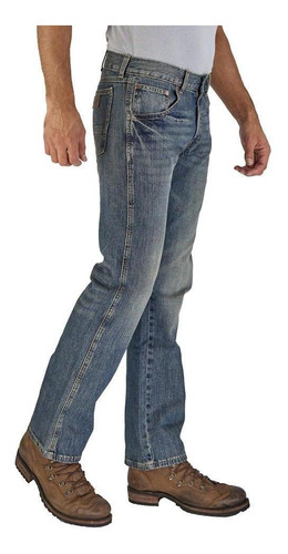 Imagen 2 de 6 de Jeans Vaquero Wrangler Hombre Retro Slimstraight Zdk