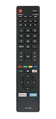 Nh414ud Control Remoto De Repuesto Compatible Con Sanyo Tv F