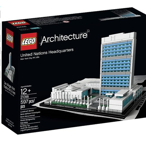 Lego Architecture - Oficinas Centrales De La Onu
