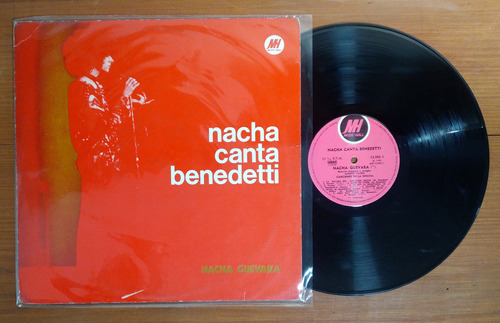 Nacha Guevara Canta Benedetti 1972 Disco Lp Vinilo