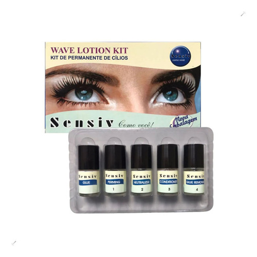 Lash Lifting Sensiv Permanente de cílios x5u