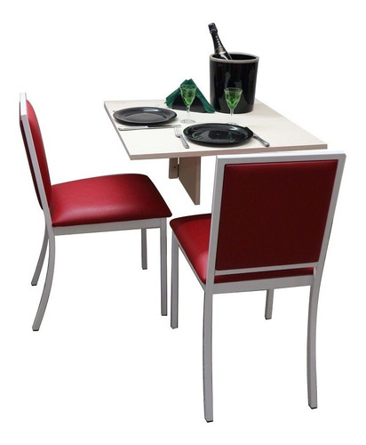 Mesa Escritorio Rebatible De Pared Espacios Reducidos