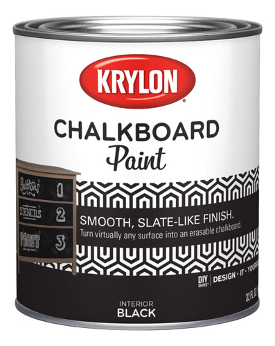 Krylon Pintura Efecto Pizarra Especial Para Utilizar