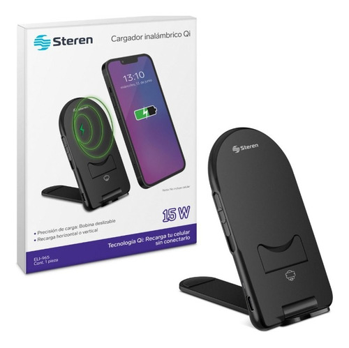 Cargador Inalámbrico Qi, De 15 W