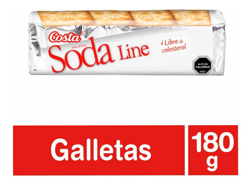 Galletas Soda  Costa 180gr Ligth(6unidad)-super