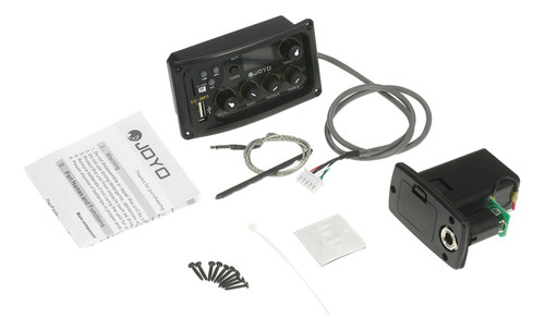 Sistema De Preamplificador Ecualizador Eq Guitar, 3 Bandas,