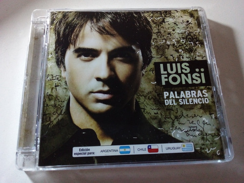 Luis Fonsi  Palabras Del Silencio Cd Promocional Difusión 