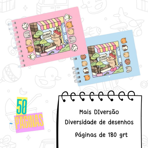 Livro De Colorir Em Capa Dura Mole Com Desenhos Variados E Detalhados- Ideal Para Relaxamento, Combater O Estresse E Estimular A Criatividade! Um Presente Incrível Para Crianças E Adultos Bobbie Goods