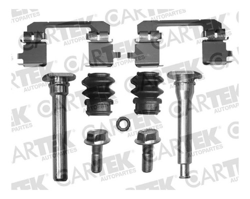 Kit Herrajes De Balatas Honda Cr-v 2007-2008-2009 Del Ctk