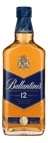 Whisky Blended 12 Anos Reino Unido 750 mL Ballantine's