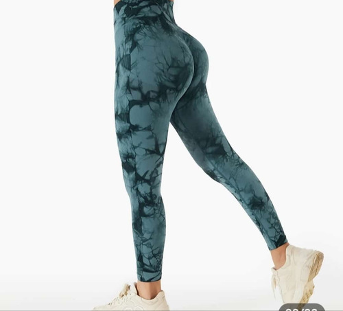 Leggins Deportivos Marca Shein Tie Dye