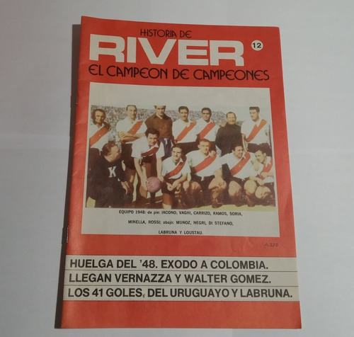 Historia De River El Campeon De Campeones 12 Huelga Del '48