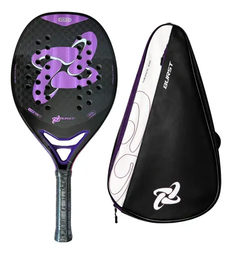 Raquete De Beach Tennis Burst Haze Roxa - Carbono 12k - 2026