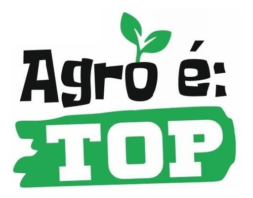 Adesivo Agro - Agro É Top 21x17cm
