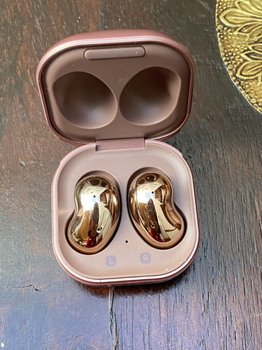 Auriculares Bluetooth Samsung Galaxy Buds Live Bronce (Usado)